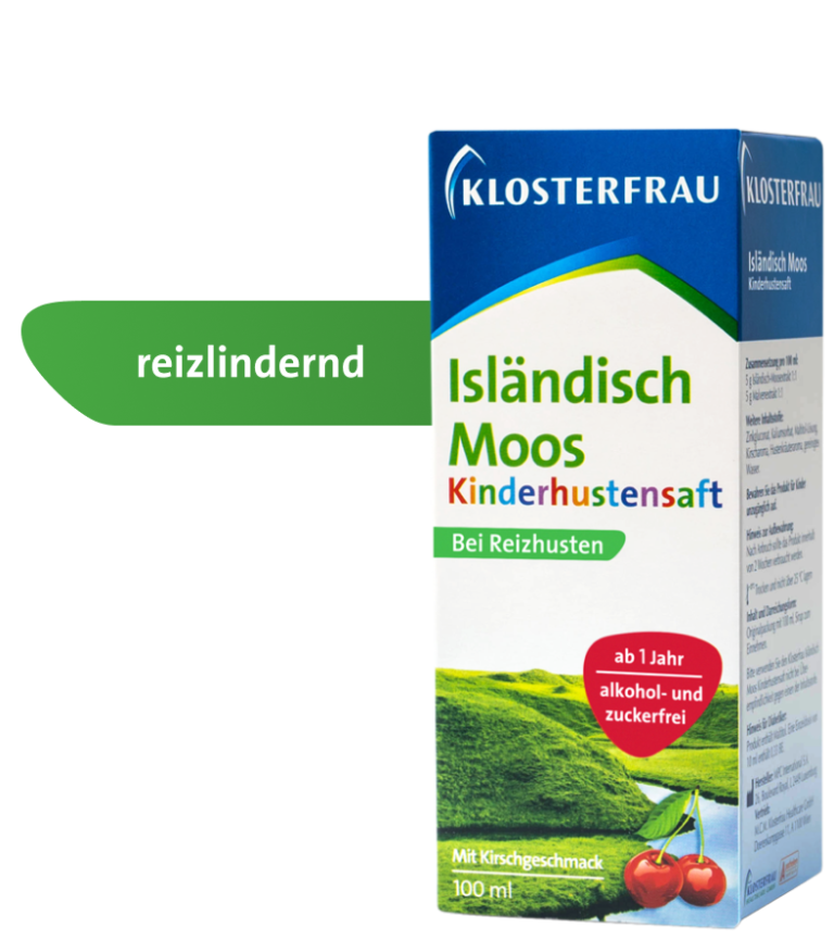 Klosterfrau Isländisch Moos Kinderhustensaft - Isländisch Moos ...